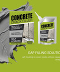 Heavy Duty Concrete Crack Filler And Waterproof Sealant For Patios And Garages Fast Drying Flexible Patch in tube and pack.