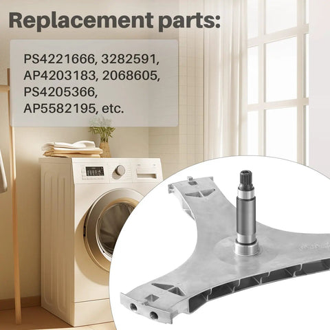 Washer Flange Shaft Assembly For Samsung Washers Replacement Kit 6 Pack Spider Spinner Shaft Heavy Duty Upgrade