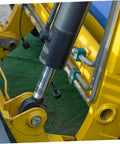 Heavy Duty Excavator Pin Shim Kit 2 Pcs Round Rubber Washers For Noise Dampening And Vibration Reduction Protective Gear For Machinery Compatible With Excavator Boom Bushing on excavator boom pin joint