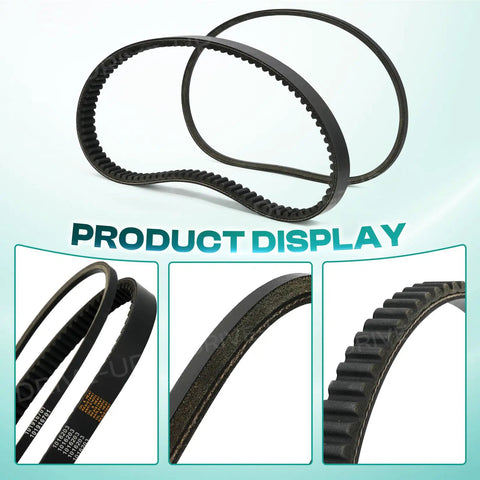 Starter Generator and Drive Belt Kit for Club Car DS and Precedent Golf Carts Replaces OEM 1016203 and 101916701 includes belts