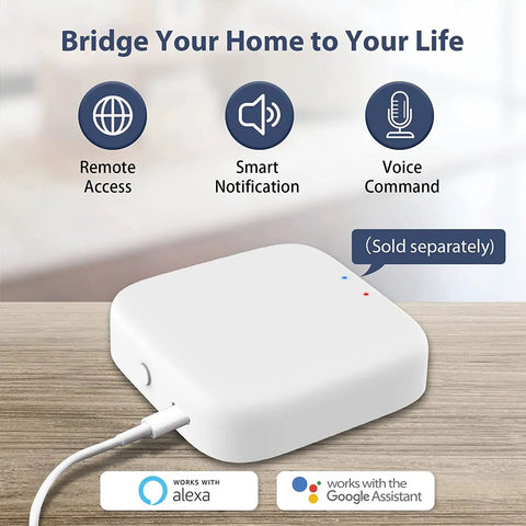 WiFi bridge for Smart Fingerprint Door Lock With Keyless Entry, WiFi And Bluetooth, enhancing remote access and voice control.