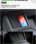 Tesla Model Y Juniper 10-Piece Center Console Organizer Tray Set wireless charging pad