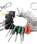 Beefy Heavy Equipment Key Set 39-Piece Master Ignition Key Kit For Case Komatsu Kubota Cat New Holland JCB Volvo Hitachi