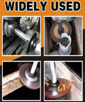 Three Piece Angle Grinder Extension Shaft Set With M10 Thread Holes 60mm Length Beef Up Your Grinder Setup With Pressure Plates