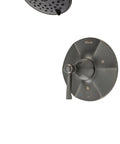 Arterra Shower Trim Kit For 1.8 GPM Tuscan Bronze ADA Compliant Water Efficient 3 Hole Installation CALGreen Rated