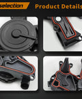 PCV Valve Engine Crankcase Vent Oil Separator Breather Hose Kit For Audi A3 A4 A5 Q5 TT Beetle showing product details