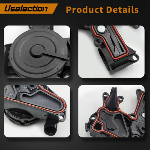 PCV Valve Engine Crankcase Vent Oil Separator Breather Hose Kit For Audi A3 A4 A5 Q5 TT Beetle showing product details