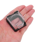2 Pack Spring Loaded Push Button Cover With Adhesive Backing Dustproof Power Switch Protector For Car Ignition in hand
