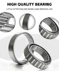 4 Set Boat Trailer Axle Bearing Kit For 3500 Lbs Hubs Fits 1 3 8 To 1 1 16 Inch Bearings Includes 171255TB Grease Seals