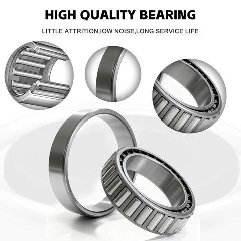4 Set Boat Trailer Axle Bearing Kit For 3500 Lbs Hubs Fits 1 3 8 To 1 1 16 Inch Bearings Includes 171255TB Grease Seals