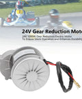 24V 1000W Electric Motor With Gear Reduction For Tricycles And Go Karts Easy Install Quiet Operation Aluminum Housing Copper Rotor Powerful Magnets Torque Monster Performance motor with wiring