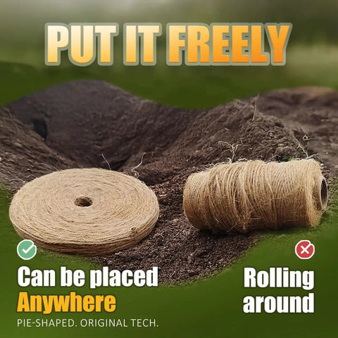 Natural Jute Twine String 1000ft 2mm 3 Ply Bulk Rope for Crafts Gardening Gift Wrapping Wedding Decor Macrame on soil