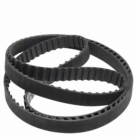 Close Loop 18 Inch Timing Belt Set, 3/8 Inch Wide, 0.2 Inch Pitch, 90 Teeth, Neoprene With Fiberglass Core, Durable Industrial Drive Belt Replacement, Lathe Belt, 2 Pieces