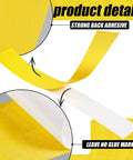 Tough As Nails Zero Clearance Tape For Miter Saw 20 Pack Self Adhesive Woodworking Gap Strips showing strong adhesive backing.