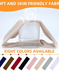 Eight Pack Headbands For Women And Men Non Slip Sweat Wicking Sports Hairbands around a glass with steam demonstrating breathability.