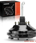 Heavy Duty Vacuum Brake Booster Compatible With Ford Bronco F100 F150 F250 1979 front view showing diaphragm and mounting points.