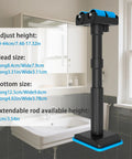 No Sweat Adjustable Telescopic Furniture Lifter Brackets With Heavy Duty 220 Pound Support Jack for Bathroom Vanities dimensions