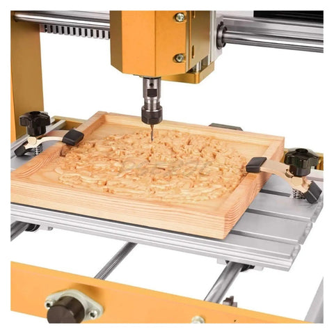 Adjustable Mini Hold Down Clamps Kit For Desktop CNC Engraving, Aluminum T Track Clamps securing wood, multi angle position