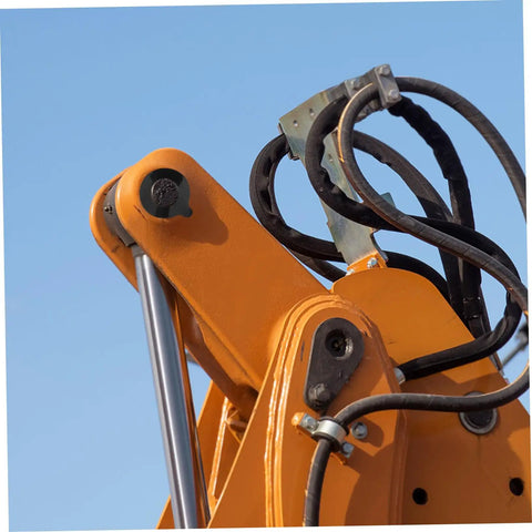 Rugged Rubber Flat Washers Kit For Excavator Pin And Digger Arm Shim Parts Two Pack Loader Arm Bushing Heavy Duty Vibration Pads To Maximize Performance And Extend Equipment Life on excavator arm pin