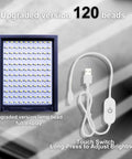 CMYK Lithophane LED Backlight Kit For Bambu Lab P2S H2D X1 P1P A1 with USB lamp board, 120 LED array, touch switch display.