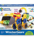 Box of Gears Wrecker STEM Kit For Kids And Toddlers, 47 Piece Construction And Fine Motor Skills Set For Ages 4 And Up
