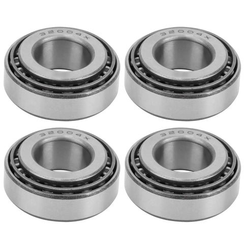 Four Piece Separable Tapered Roller Bearing Kit Model 32004 2007104E Steel Heavy Duty Mechanical Bearing Replacement For Machine Tools Drive Motors Transmission Gear Equipment, four bearings