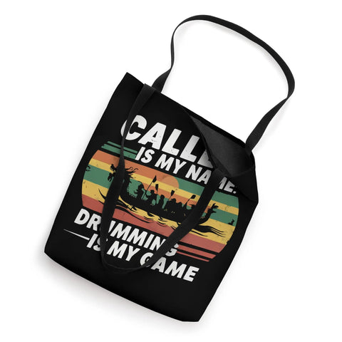 Dragon Boat Racing Paddler Tote Bag For Men And Women Dragonboating Gear Perfect For Paddling Crew And Team Members showing a colorful design