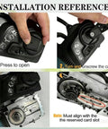 Installation reference guide showing steps to use Hardworking Electric Foam Planer with 1800 Watt motor.
