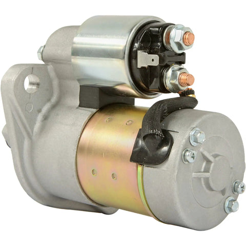 Side view of Plug And Play Marine Diesel Starter Replacement For Yanmar And Case Compact Excavator Engines 2YM15 3JH3E-Yeu 1999 On