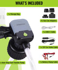 Boss Built Electric Fuel Transfer Pump With Auto Stop Sensor Plus Buzzer Sound And 3.8 Gpm Output for garage refueling kit.