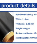 EMF Shielding Fabric 7 Meter Roll For Home Office And DIY Projects Blocks 99 Percent Of WiFi Bluetooth Cellular RF Signals