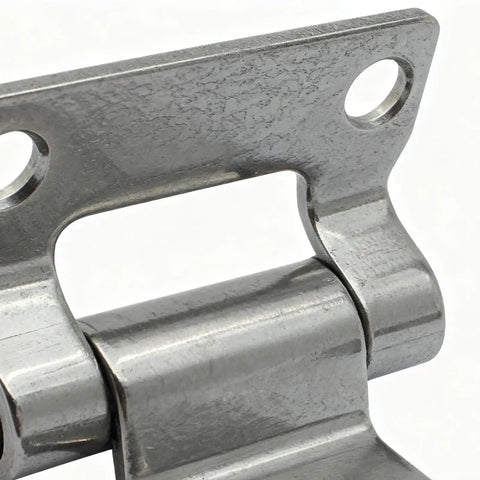 Hella Durable Stainless Steel Marine Hinges For Boats And Cabinets Flexible Clamping For Equipment Panels With Rock Solid Industrial Design For Zero Hassle Setup And Long Lasting Performance On All Projects close-up of polished 304 steel hinge mechanism