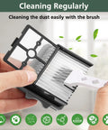 Person holding HEPA filter from Floor One S5 Combo Replacement Brush Rollers And HEPA Filters Kit For Cordless Wet Dry Vacuum Cleaner