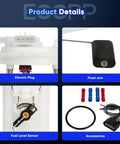 Components of Fuel Pump Assembly E3501M with Sending Unit for Chevy Silverado GMC Sierra 1999 to 2003