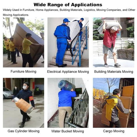 Heavy Duty Electric Stair Climbing Hand Truck With Telescoping Handle Built With Tough Carbon Steel For Moving Furniture Appliances And Gear Around The House Or Warehouse Smooth Ride used for furniture and appliance moving.