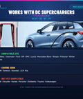 Image showing Hella Durable NACS To CCS1 Adapter For Tesla Superchargers compatible with multiple EVs during charging.