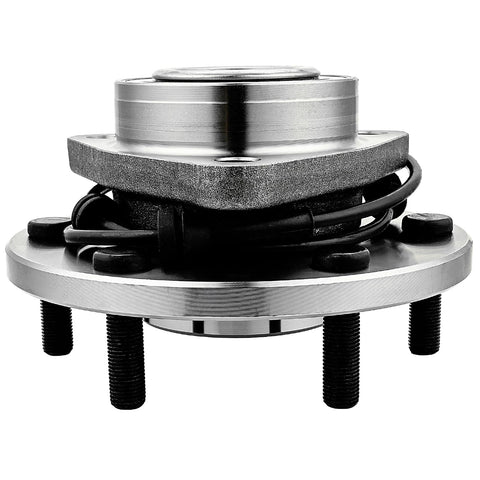 Pair Front Wheel Bearing Hub Assembly For Nissan Pathfinder Armada Titan Infiniti QX56 2004 2005 2006 2007 6 Lugs With ABS