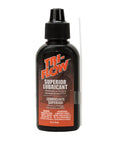2 Oz Squeeze Bottle Lubricant For Fast Penetration And Dirt Buildup Prevention with black cap and label description