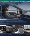 Wireless CarPlay And Android Auto Plug And Play Retrofit Kit Decoder Box For Audi A4 A5 Q2L Q5L Q7L 2014 To 2022 with MIB platform.