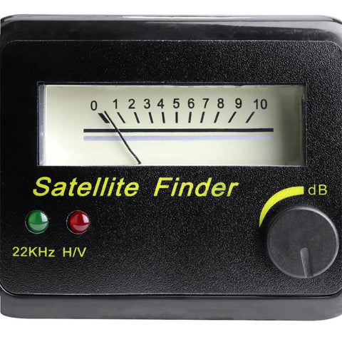 Pocket Sized Analog Satellite And Dish Finder With Tone For C Band Ku Band Digital TV Tuning High Sensitivity Signal Strength Indicator