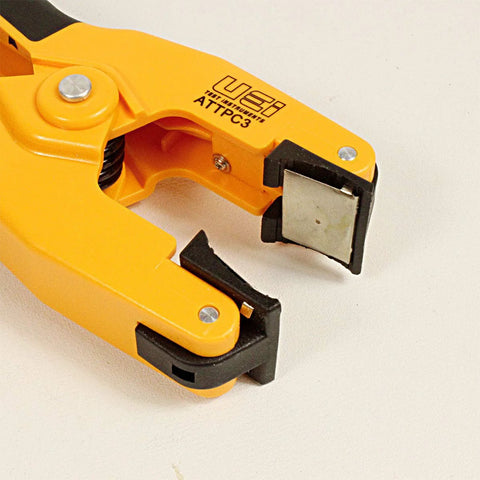 UEi ATTPC3 pipe clamp K-type thermocouple adapter for HVAC clamp meters, yellow.