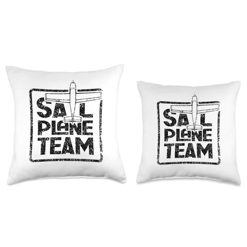 Dope Soaring Sailplane Throw Pillow 16x16 Multicolor With Pilot Vibe For Glider Team Fans Flying Enthusiasts Perfect Gift For Christmas Or Birthday