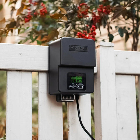 Outdoor Low Voltage Transformer 300W With Astronomical Timer And Built In Photo Sensor for landscape lighting on fence