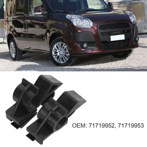 Parcel Shelf Clip Rear Mount Holder Trim Clip ABS OEM Replacement 71719952 71719953 shown with compatible vehicle