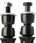 Front Stabilizer Sway Bar End Links OE Part K700538 Bolt On For Chevrolet Silverado Tahoe Suburban Avalanche GMC Sierra Yukon Yukon XL Cadillac Escalade black metal pair