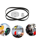 Precision Timing Belt Pulley Kit For 3D Printer With 20 And 60 Teeth Aluminium Alloy Synchronous Wheel, belt and pulleys