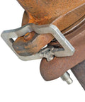 Close-up of Exhaust Stud Clamp Kit For V8 And V10 Trucks Easy Inexpensive Fix To Reattach Down Pipe And Flange Without Drilling