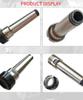 MT4 ER32 Collet Chuck With M16 Drawbar Thread For CNC Milling And Lathe Morse Taper 4 Shank High Precision Tool Display