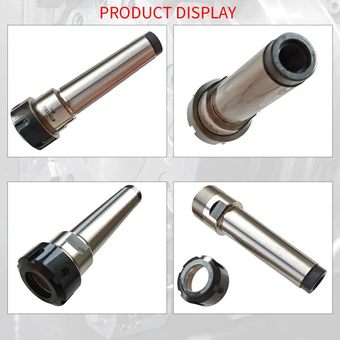 MT4 ER32 Collet Chuck With M16 Drawbar Thread For CNC Milling And Lathe Morse Taper 4 Shank High Precision Tool Display