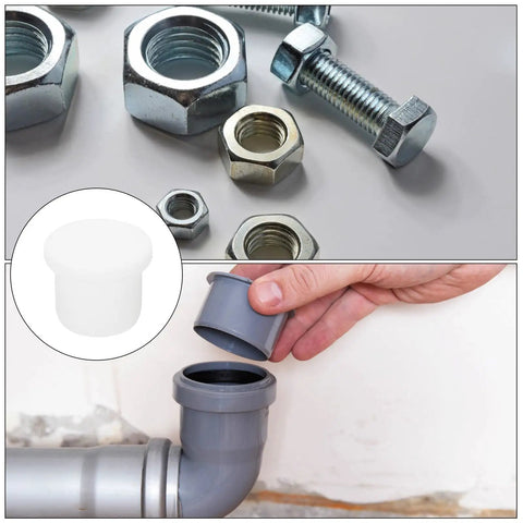 Pro Grade High Temp Silicone T Shaped Plug Mount Rubber Hole Stopper For Coating Plating And Waterproof Sealing 0.65 Inch Outer Diameter 10 Pack Ideal For Powder Coating Painting Anodizing And More, gray silicone plug sealing pipe elbow